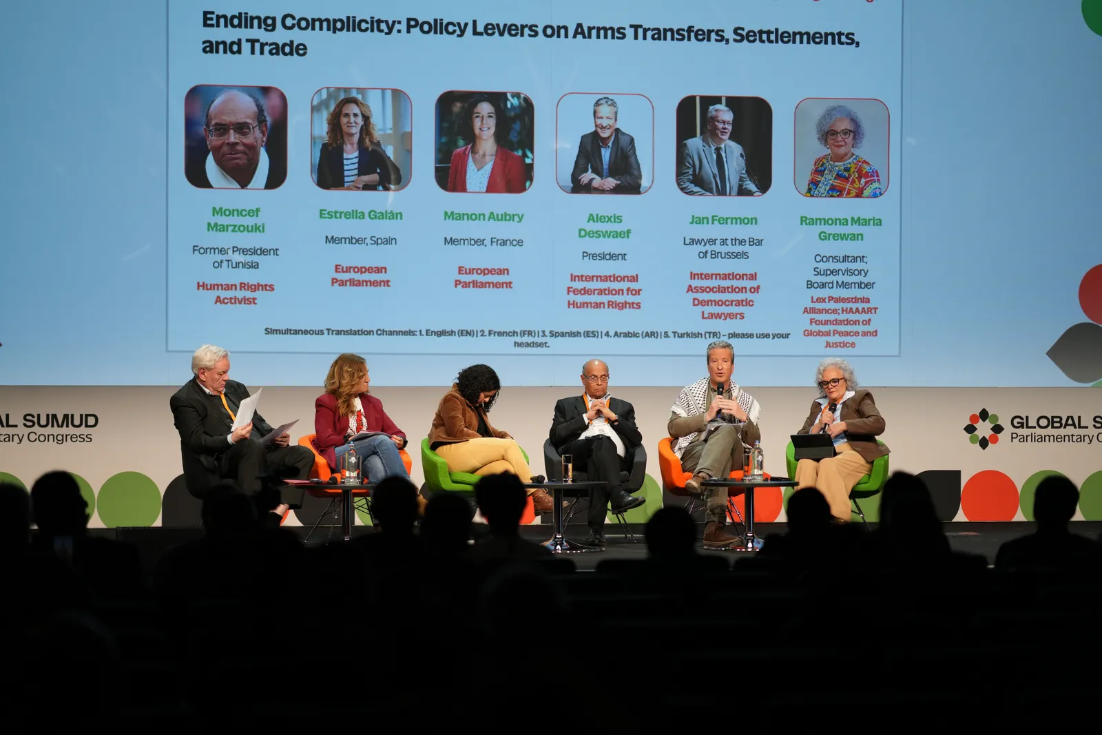 Panel — Ending Complicity: Policy Levers on Arms Transfers, Settlements, and Trade